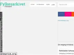 Sites similar to fylkesarkivet.no