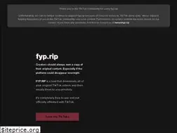 Sites similar to fyp.rip