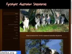 Sites similar to fyrelightaussies.com