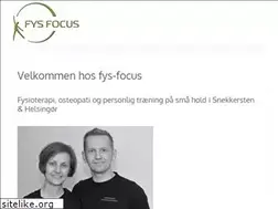 Sites similar to fys-focus.dk