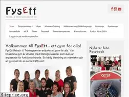 Sites similar to fysett.se