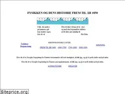 Sites similar to fysikhistorie.dk