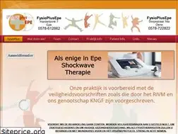 Sites similar to fysioplusepe.nl