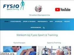 Sites similar to fysiosportentraining.nl