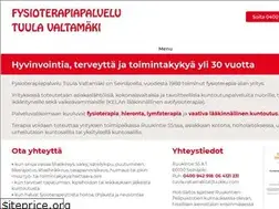 Sites similar to fysioterapiavaltamaki.fi