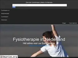 Sites similar to fysiotherapie-in.nl