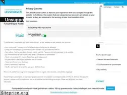 Sites similar to fysiotherapie-leuvehaven.nl