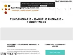 Sites similar to fysiotherapie-teeuwisse.nl