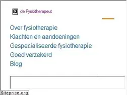 Sites similar to fysiotherapie.nl