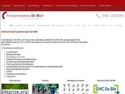 Sites similar to fysiotherapiedebilt.nl