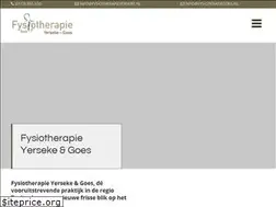 Sites similar to fysiotherapiegoes.nl