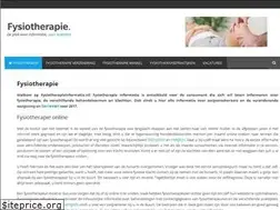 Sites similar to fysiotherapieinformatie.nl