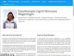 Sites similar to fysiotherapiemarcusse.nl