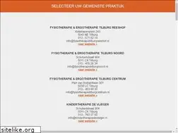 Sites similar to fysiotherapietilburgreeshof.nl