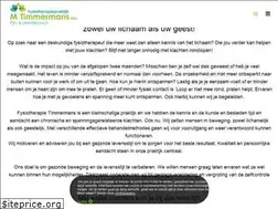 Sites similar to fysiotherapietimmermans.nl