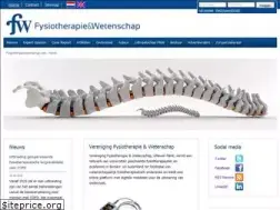 Sites similar to fysiotherapiewetenschap.com