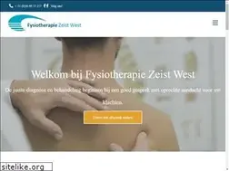 Sites similar to fysiotherapiezeistwest.nl