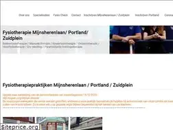 Sites similar to fysiotherapiezuidplein.nl