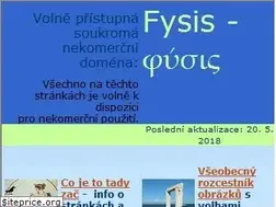 Sites similar to fysis.cz