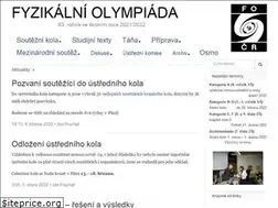 Sites similar to fyzikalniolympiada.cz