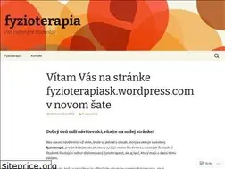 Sites similar to fyzioterapiask.wordpress.com