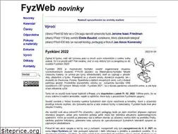 Sites similar to fyzweb.cz