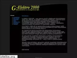 Sites similar to g-elektro2000.hu