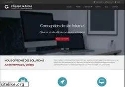 Sites similar to g-force.ca