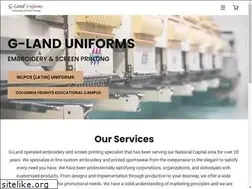 Sites similar to g-landuniform.com