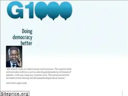 Sites similar to g1000.org