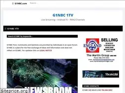 Sites similar to g1nbc.net