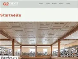 Sites similar to g2-events.de
