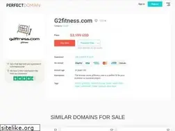 Sites similar to g2fitness.com