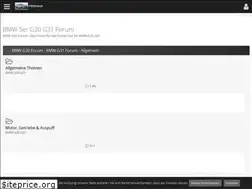 Sites similar to g30-forum.de