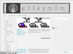 Sites similar to g33kym0m.wordpress.com