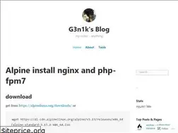 Sites similar to g3n1k.wordpress.com