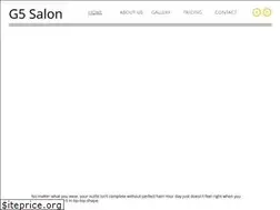 Sites similar to g5salon.com
