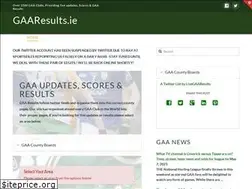 Sites similar to gaaresults.ie