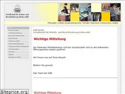 Sites similar to gab-berlin.de