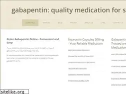 Sites similar to gabapentin.science
