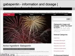 Sites similar to gabapentin.solutions
