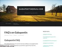 Sites similar to gabapentindrug.com