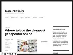 Sites similar to gabapentinonline.net