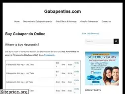 Sites similar to gabapentins.com