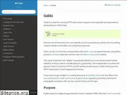Sites similar to gabbi.readthedocs.io