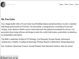 Sites similar to gabegrayum.com
