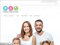 Sites similar to gablesdentalcare.com