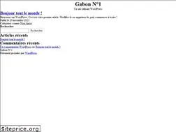 Sites similar to gabon1.com