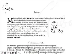 Sites similar to gaborsoftware.nl