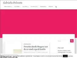 Sites similar to gabrieladeleanu.ro